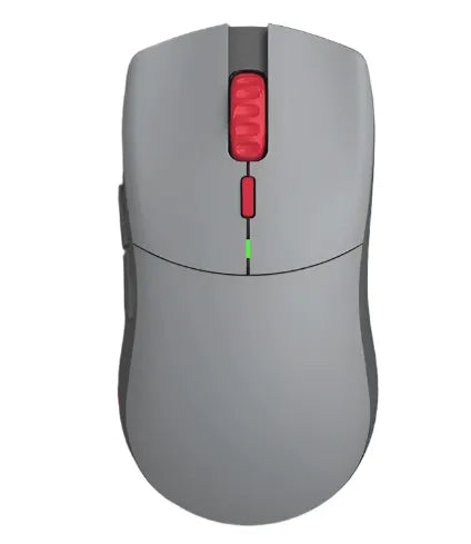 Glorious Series One Pro Wireless Mouse Grey-Red - Anigma